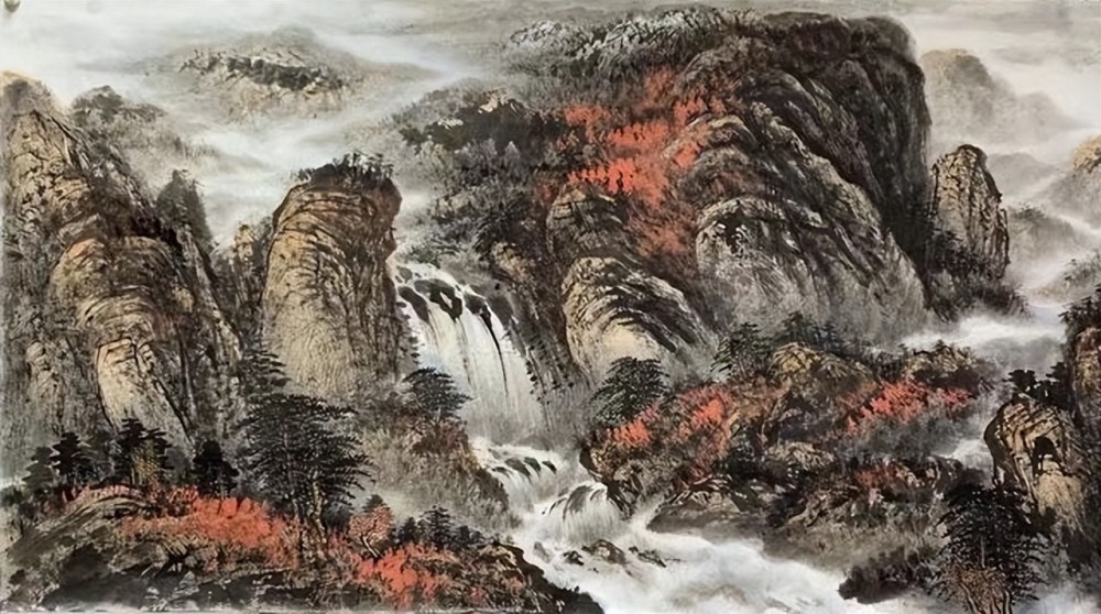 笔墨晕染山河的苍茫